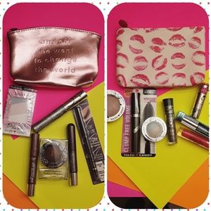 💄13pc Hard Candy Makeup Set W/2 Bags